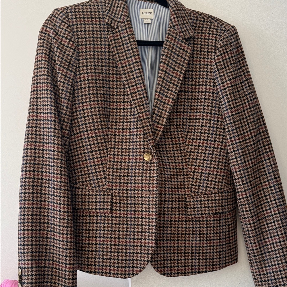 J Crew Tweed blazer